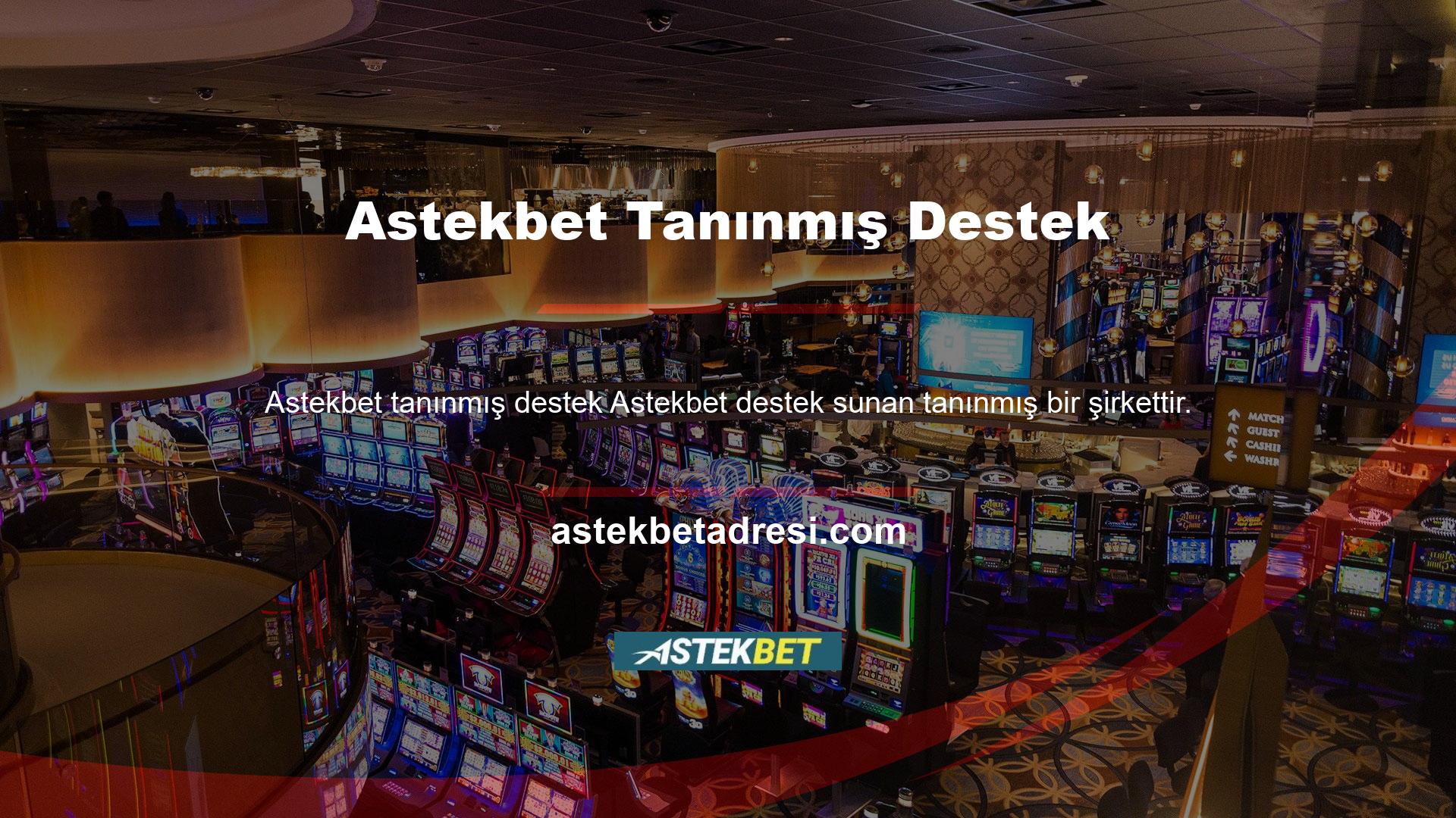 Astekbet web sitesinde birçok güvenli Astekbet var
